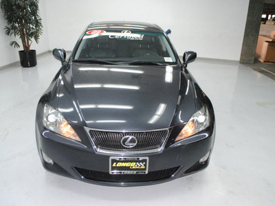 lexus is 250 2008 dk  gray sedan gasoline 6 cylinders rear wheel drive automatic 91731