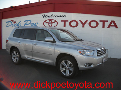 toyota highlander 2008 silver suv limited gasoline 6 cylinders front wheel drive automatic 79925