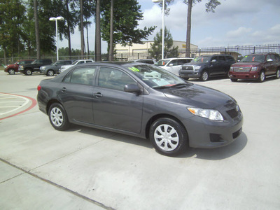 toyota corolla 2010 dk  gray sedan le gasoline 4 cylinders front wheel drive automatic 75503