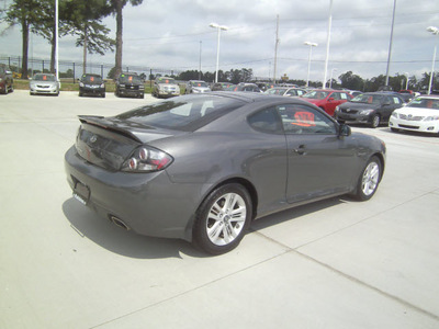 hyundai tiburon 2007 gray coupe gs gasoline 4 cylinders front wheel drive automatic 75503