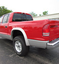 dodge dakota 2000 red gasoline v8 4 wheel drive automatic 61008