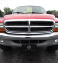 dodge dakota 2000 red gasoline v8 4 wheel drive automatic 61008