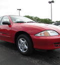 chevrolet cavalier 2002 red sedan gasoline 4 cylinders front wheel drive automatic 61008