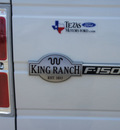 ford f 150 2010 white king ranch flex fuel 8 cylinders 4 wheel drive automatic 76108