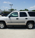 chevrolet tahoe 2005 pewter suv flex fuel 8 cylinders 4 wheel drive automatic 76087