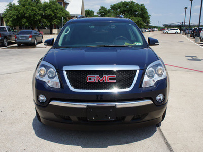 gmc acadia 2009 blue suv slt gasoline 6 cylinders front wheel drive automatic 76087
