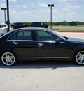 mercedes benz c class 2010 black sedan c300 gasoline 6 cylinders rear wheel drive automatic 76087