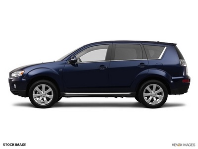 mitsubishi outlander 2012 dk  blue suv gasoline 6 cylinders all whee drive not specified 44060