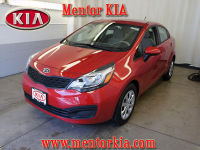 kia rio 2013 dk  red sedan gasoline 4 cylinders front wheel drive not specified 44060