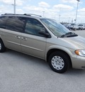 chrysler town and country 2003 tan van lx family value flex fuel 6 cylinders front wheel drive automatic 77388