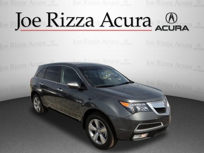 acura mdx 2012 dk  gray suv tech ent awd gasoline 6 cylinders all whee drive automatic with overdrive 60462