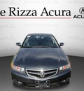 acura tsx 2007 dk  gray sedan gasoline 4 cylinders front wheel drive automatic with overdrive 60462