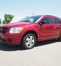 dodge caliber 2007 red hatchback gasoline 4 cylinders front wheel drive automatic 80504