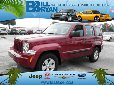 jeep liberty 2012 red suv sport gasoline 6 cylinders 2 wheel drive automatic 34731