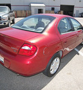 dodge neon 2005 red sedan sxt gasoline 4 cylinders front wheel drive automatic 81212