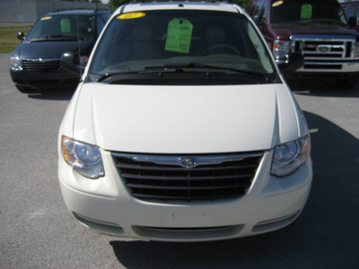 chrysler town and country 2007 white van touring gasoline 6 cylinders front wheel drive automatic 62863