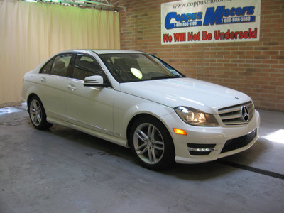 mercedes benz c class 2012 white sedan c300 4matic sport gasoline 6 cylinders all whee drive automatic 44883