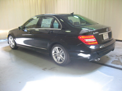 mercedes benz c class 2012 black sedan c300 4matic sport gasoline 6 cylinders all whee drive automatic 44883