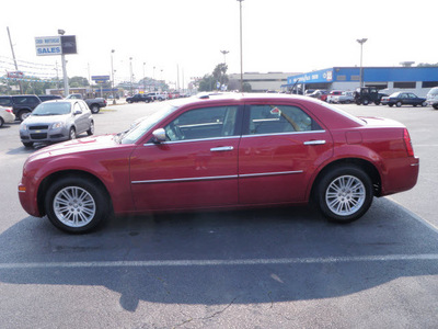 chrysler 300 2008 red sedan touring gasoline 6 cylinders rear wheel drive automatic 32401