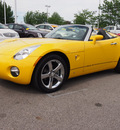pontiac solstice 2007 yellow gasoline 4 cylinders rear wheel drive automatic 46168
