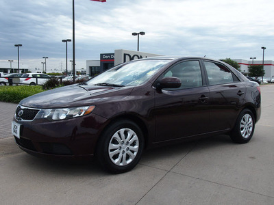 kia forte 2011 dk  red sedan ex gasoline 4 cylinders front wheel drive automatic 76018