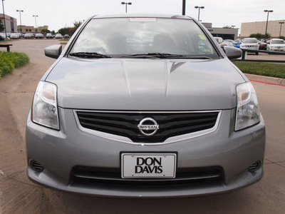 nissan sentra 2011 dk  gray sedan gasoline 4 cylinders front wheel drive automatic with overdrive 76018