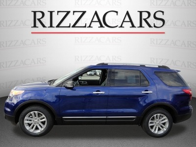 ford explorer 2013 blue suv xlt flex fuel 6 cylinders 2 wheel drive automatic with overdrive 60546