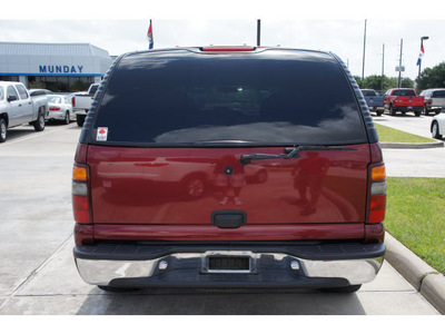 chevrolet tahoe 2001 red suv ls gasoline 8 cylinders rear wheel drive automatic 77090