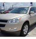 chevrolet traverse 2010 gold suv lt gasoline 6 cylinders front wheel drive automatic 77090