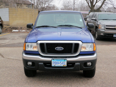 ford ranger 2005 blue fx4 off road gasoline 6 cylinders 4 wheel drive automatic with overdrive 55318