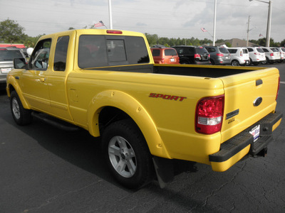 ford ranger 2006 yellow sport gasoline 6 cylinders rear wheel drive automatic 34474