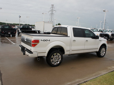 ford f 150 2010 white platinum flex fuel 8 cylinders 4 wheel drive automatic 76108