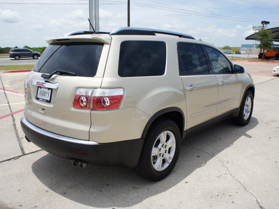 gmc acadia 2008 gold suv sle gasoline 6 cylinders front wheel drive automatic 76087