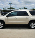 gmc acadia 2008 gold suv sle gasoline 6 cylinders front wheel drive automatic 76087