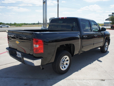 chevrolet silverado 1500 2011 black ls flex fuel 8 cylinders 2 wheel drive automatic 76087