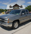 chevrolet silverado 1500 2006 gray pickup truck lt gasoline 8 cylinders rear wheel drive automatic 76087