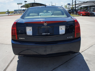 cadillac cts 2005 blue sedan gasoline 6 cylinders rear wheel drive automatic 76087