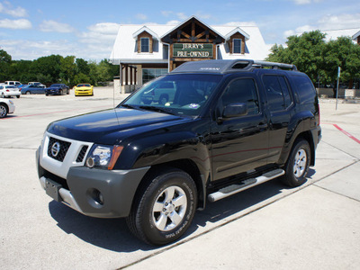 nissan xterra 2010 black suv gasoline 6 cylinders 2 wheel drive automatic with overdrive 76087