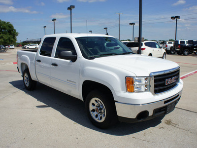 gmc sierra 1500 2010 white flex fuel 8 cylinders 2 wheel drive automatic 76087