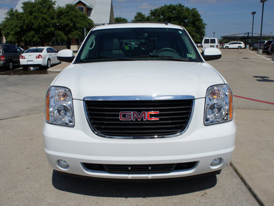 gmc yukon xl 2008 white suv slt gasoline 8 cylinders 2 wheel drive automatic 76087