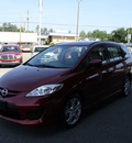 mazda mazda5 2010 dk  red hatchback touring gasoline 4 cylinders front wheel drive automatic 27215