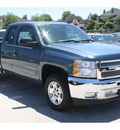 chevrolet silverado 1500 2012 blue pickup truck lt flex fuel 8 cylinders 2 wheel drive automatic 77090