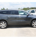 chevrolet traverse 2012 gray lt gasoline 6 cylinders front wheel drive automatic 77090