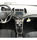 chevrolet sonic 2012 black hatchback gasoline 4 cylinders front wheel drive 5 spd man connivity plus 77090