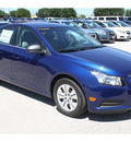 chevrolet cruze 2012 blue sedan ls gasoline 4 cylinders front wheel drive 6 speed manual 77090