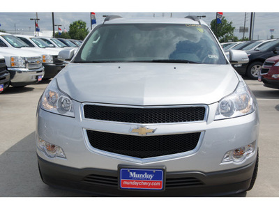 chevrolet traverse 2012 silver suv gasoline 6 cylinders front wheel drive not specified 77090