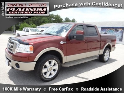 ford f 150 2007 brown pickup truck king ranch flex fuel 8 cylinders 4 wheel drive automatic 77388