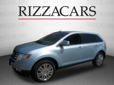 ford edge 2008 light ice blue suv limited awd 6 cylinders automatic with overdrive 60546