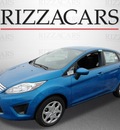 ford fiesta 2012 blue sedan se gasoline 4 cylinders automatic with overdrive 60546