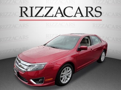ford fusion 2010 dk  red sedan sel gasoline 4 cylinders front wheel drive automatic with overdrive 60546